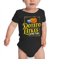 Potato Latkes Gift Jewish Hanukkah Baby Bodysuit | Artistshot