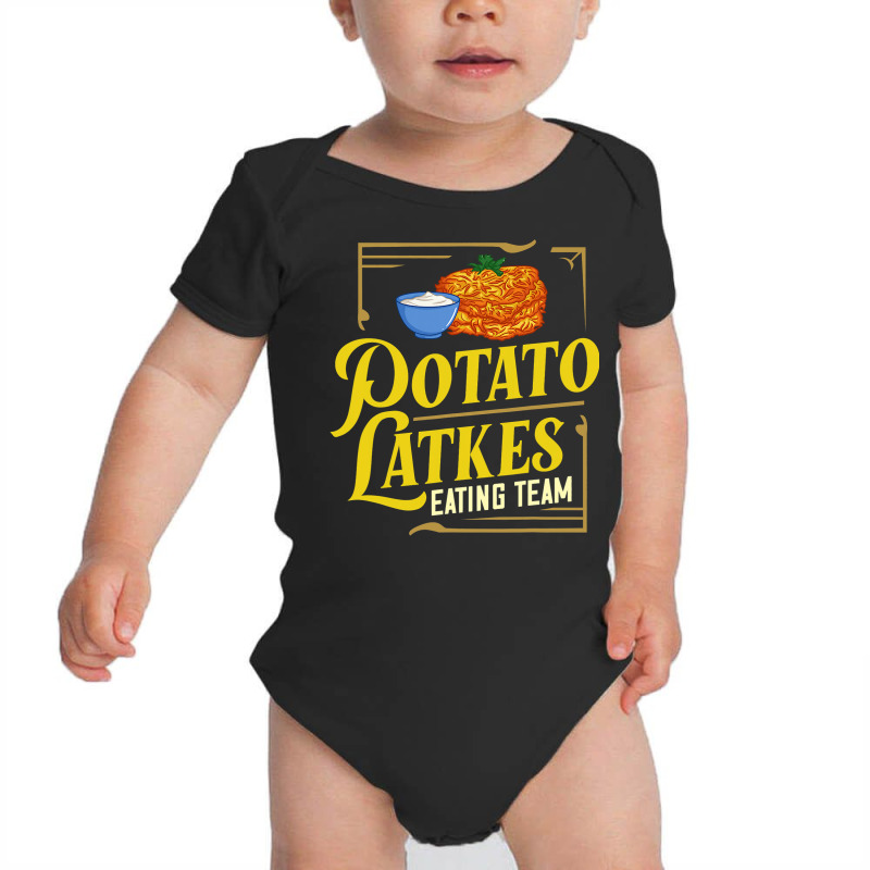 Potato Latkes Gift Jewish Hanukkah Baby Bodysuit | Artistshot