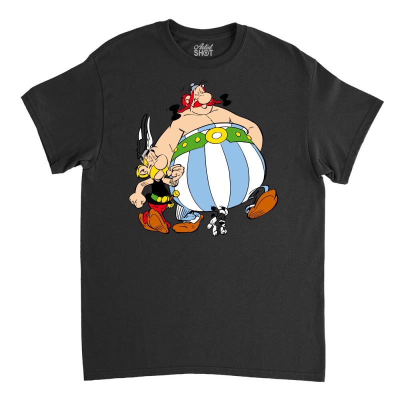 Obelix And Dogmatix And Asterix Classic T-shirt by risalah | Artistshot