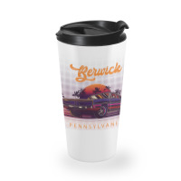 Berwick Pennsylvania Retro Vintage 80s 90s Muscle Cars Retrowave Aesth Travel Mug | Artistshot