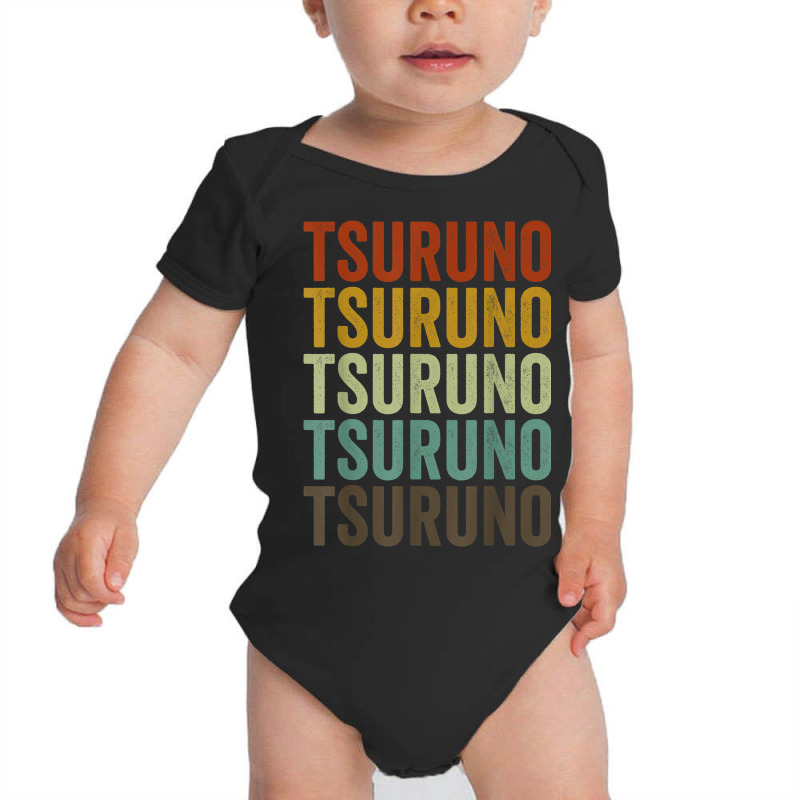 Tsuruno Japan Japanese City Baby Bodysuit | Artistshot