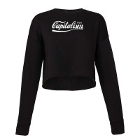 Enjoy Capitalism 1 Cropped Sweater | Artistshot