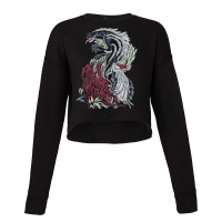 Monsters Hunters Rise Mizutsune Kanjii Cropped Sweater | Artistshot