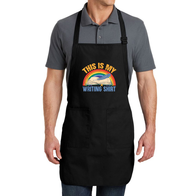 This Is My Writing Shirt T Shirt Full-length Apron | Artistshot