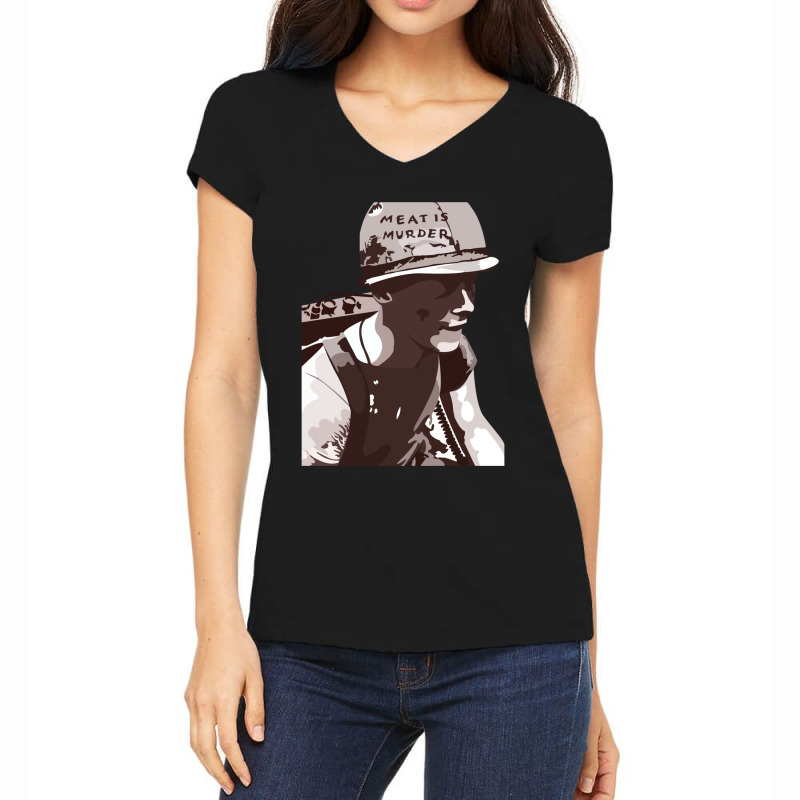 Meat Is Murder - The Smiths Women's V-Neck T-Shirt by cm-arts | Artistshot