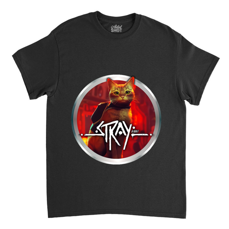 Stray Cat Game Classic T-shirt by cm-arts | Artistshot