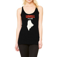 Lovell Maine Usa State America Travel Mainer Racerback Tank | Artistshot