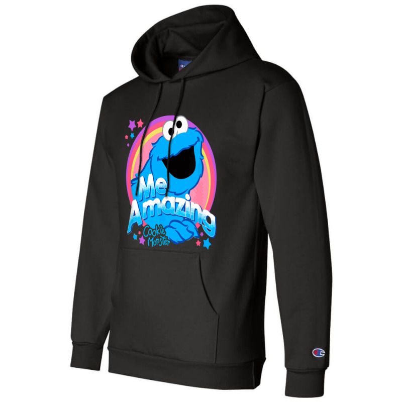 cookie monster hoodie champion