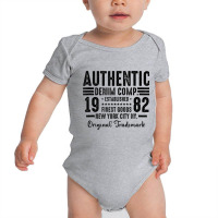 New York City Born In 1982 Authentic Vintage Birthday Tank Top Baby Bodysuit | Artistshot