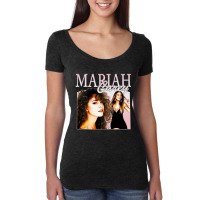 Mariah Carey, The Mariah Carey, Mariah, Carey, Mariah Carey Vintage, M Women's Triblend Scoop T-shirt | Artistshot