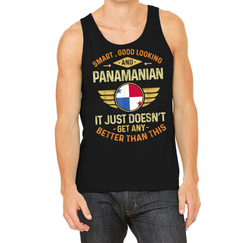 Panama Flag Proud Panamanians Men & Women T Shirt Tank Top by melliebowleli | Artistshot