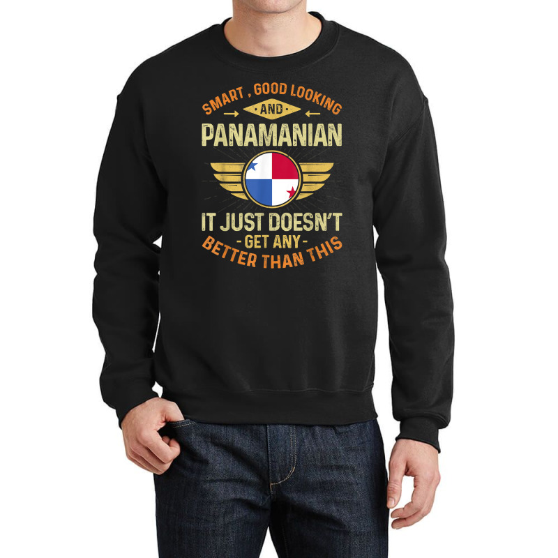 Panama Flag Proud Panamanians Men & Women T Shirt Crewneck Sweatshirt by melliebowleli | Artistshot