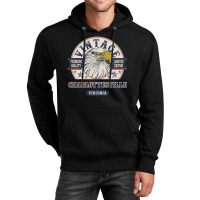 Retro Bald Eagle Charlottesville Virginia Vintage Limited Edition Unisex Hoodie | Artistshot