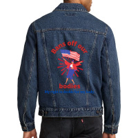 Bans Off Our Bodies  ~ Politically Incorrect Premium Scoop Men Denim Jacket | Artistshot