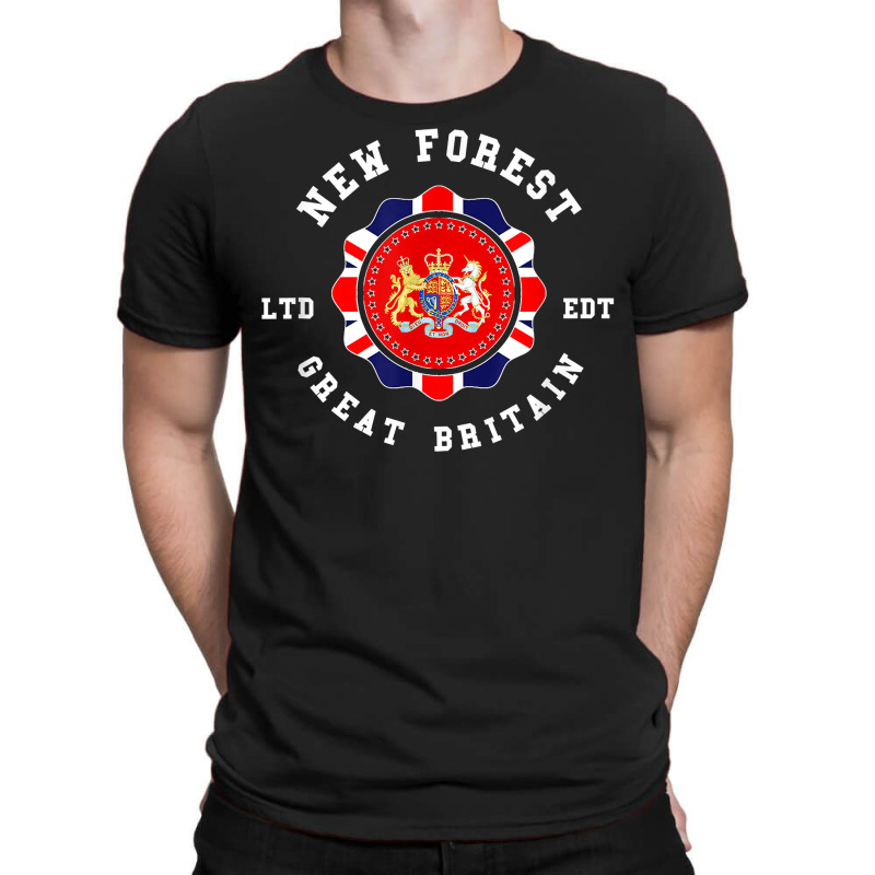 New Forest Great Britain British Pride Vintage T Shirt T-shirt | Artistshot