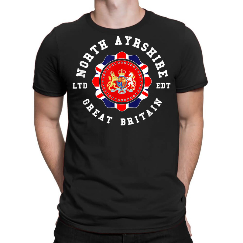 North Ayrshire Great Britain British Pride Vintage T Shirt T-shirt | Artistshot