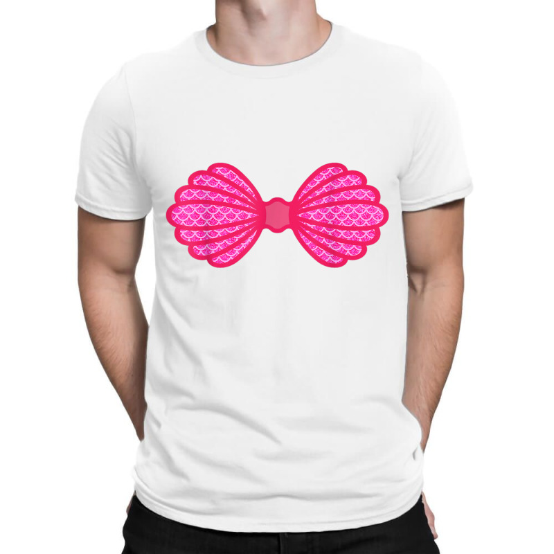 Funny Mermaid Seashell Brassiere Bikini Bra Halloween Party T Shirt T-shirt | Artistshot