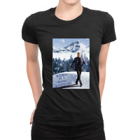 Walken In A Winter Wonderland Ladies Fitted T-shirt | Artistshot