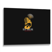 Hiphop Beat Juggling Metal Print Horizontal | Artistshot