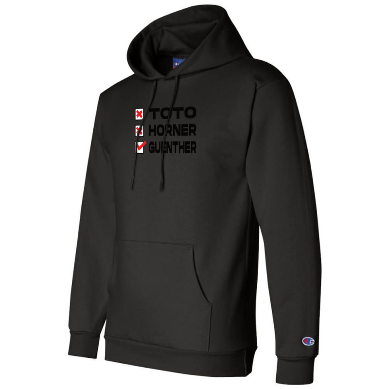 Favourite F1 Team Principal 1 Champion Hoodie by DebbieElliott | Artistshot