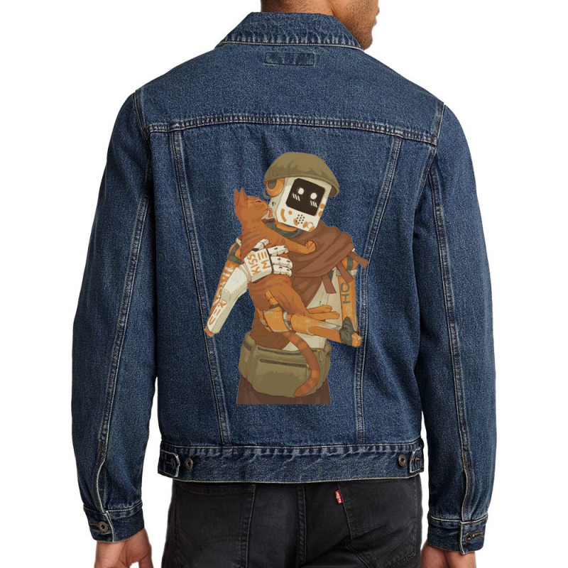 Stray Game A Stray Game A Stray Game Men Denim Jacket by cm-arts | Artistshot