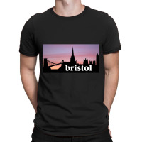 Bristol Skyline T-shirt | Artistshot