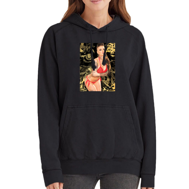 Christy Mack - Hot Tipping Point - Pop Art Pornstars Vintage Hoodie | Artistshot