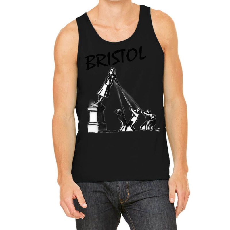 Banksy Colston Edward Colston Statue (bristol Protests) Tank Top by THOMASRAFFERTY | Artistshot