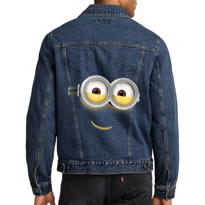 Despicable Me Minions Phil Smile Eyes Graphic T Shirt Men Denim Jacket by cm-arts | Artistshot