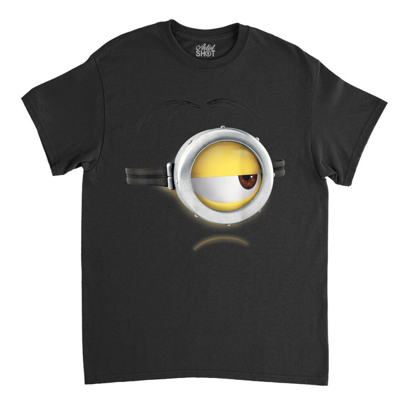 Despicable Me Minions Stuart Frown Face Graphic T Shirt Classic T-shirt by cm-arts | Artistshot