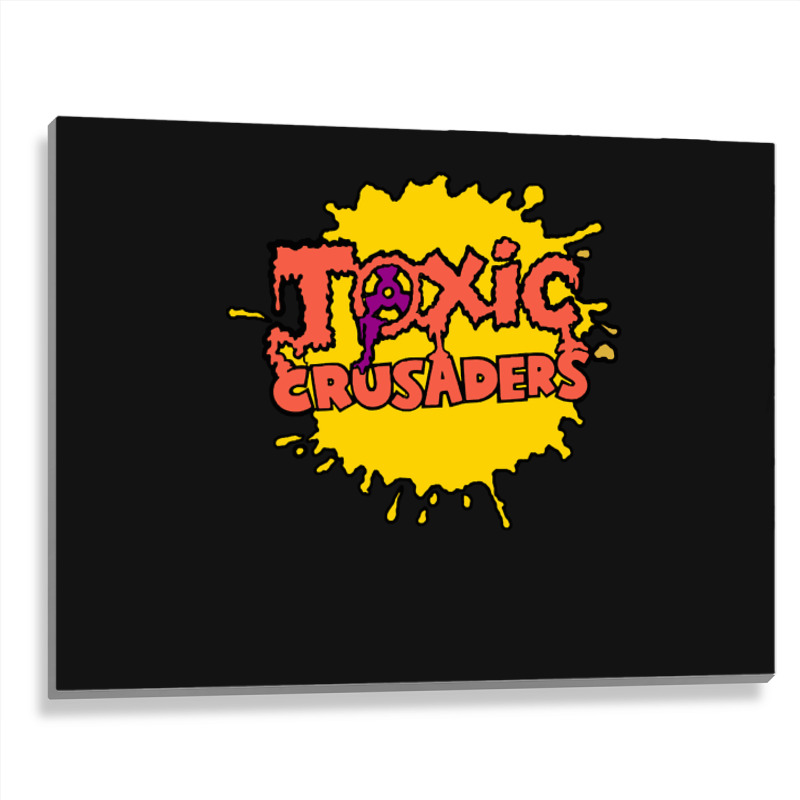 Toxic Crusaders, The Toxic Crusaders, Toxic, Crusaders, Toxic Crusader Metal Print Horizontal | Artistshot