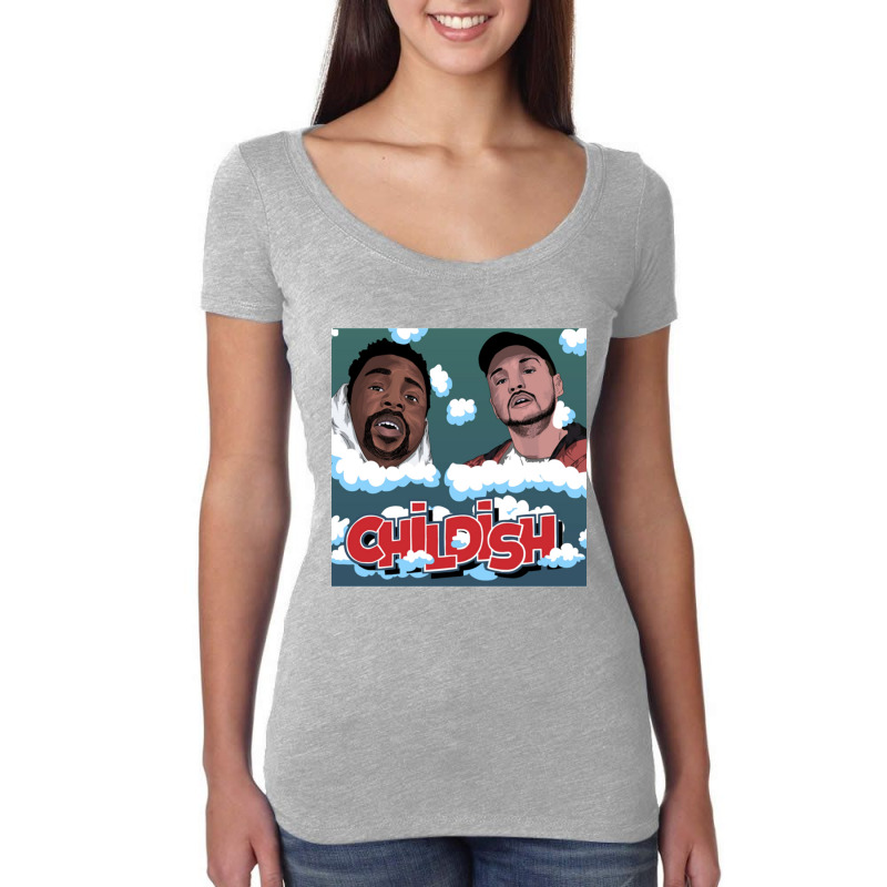 Childish Tgfbro Women's Triblend Scoop T-shirt by cm-arts | Artistshot