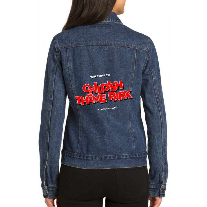 Tgf Ladies Denim Jacket by cm-arts | Artistshot