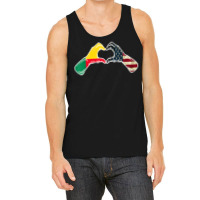 Benin American Usa Flag   Usa Beninese Heart Tank Top | Artistshot