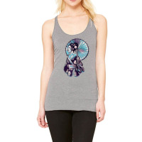 Geisha Watercolor Tokyo Parasol Tank Top Racerback Tank | Artistshot