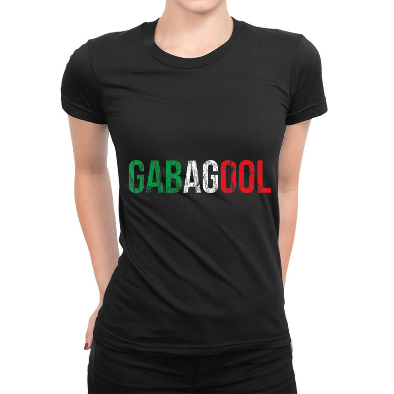 Gabagool Capicola Meat New Jersey Italian Pride Ladies Fitted T-Shirt by cm-arts | Artistshot