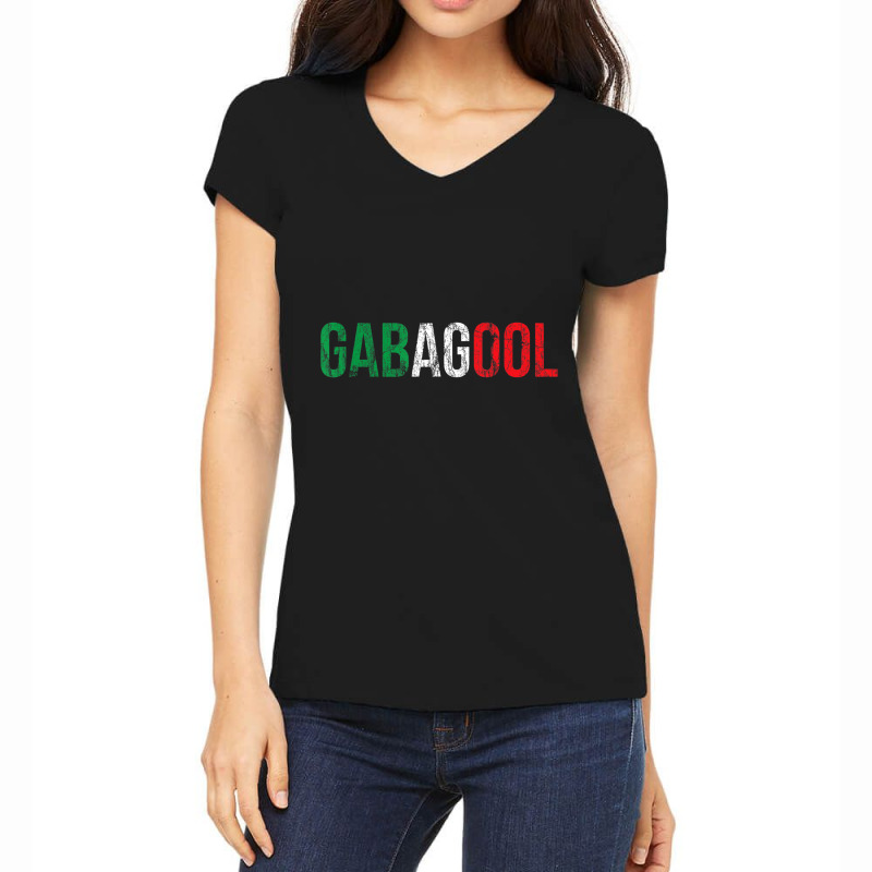 Gabagool Capicola Meat New Jersey Italian Pride Women's V-Neck T-Shirt by cm-arts | Artistshot