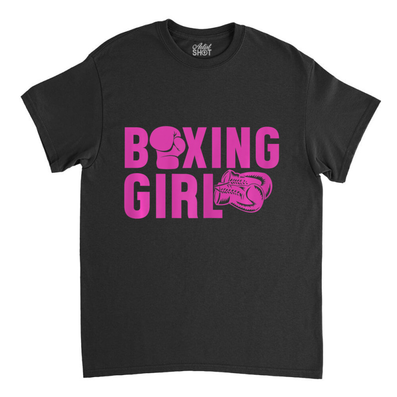 Womens Fighter Girl Boxer Athlete Classic T-shirt | Artistshot