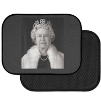 La Reine Elizabeth Ii  (2) Rear Car Mat | Artistshot