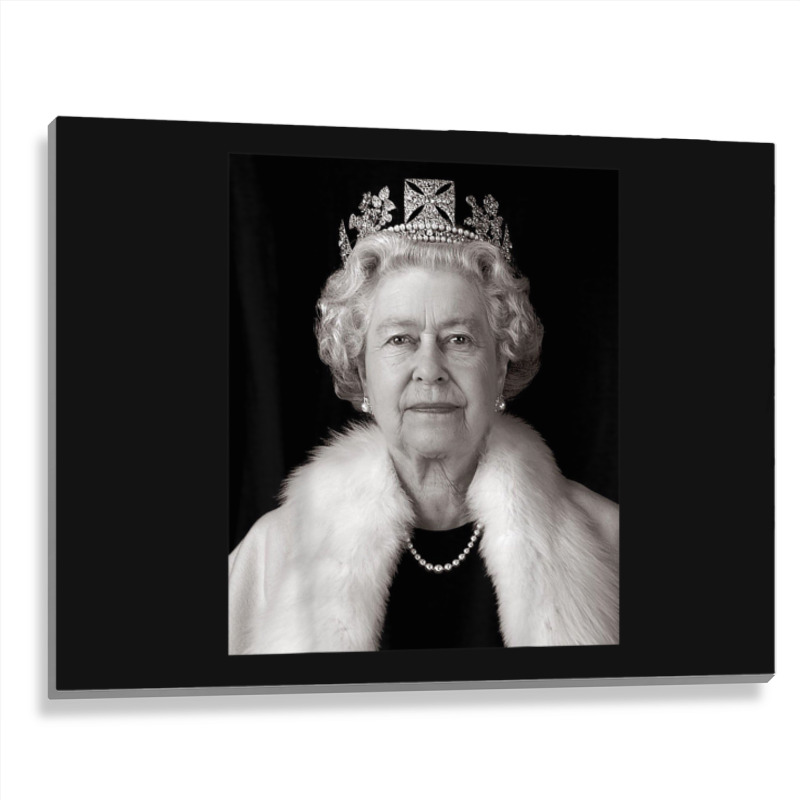 La Reine Elizabeth Ii  (2) Metal Print Horizontal | Artistshot