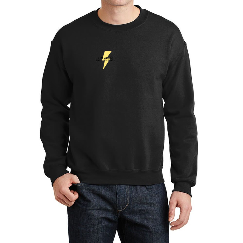 Thunder Crewneck Sweatshirt by HollyAllen | Artistshot