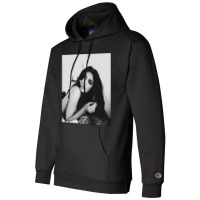 Kylie Smoking, Kylie, Smoking, The Kylie Smoking, Kylie Smoking Painti Champion Hoodie | Artistshot