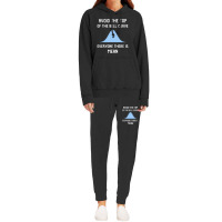 Avoid The Top Of The Bell Curve Hoodie & Jogger Set | Artistshot