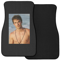 Ian Somerhalder Shirtless Front Car Mat | Artistshot