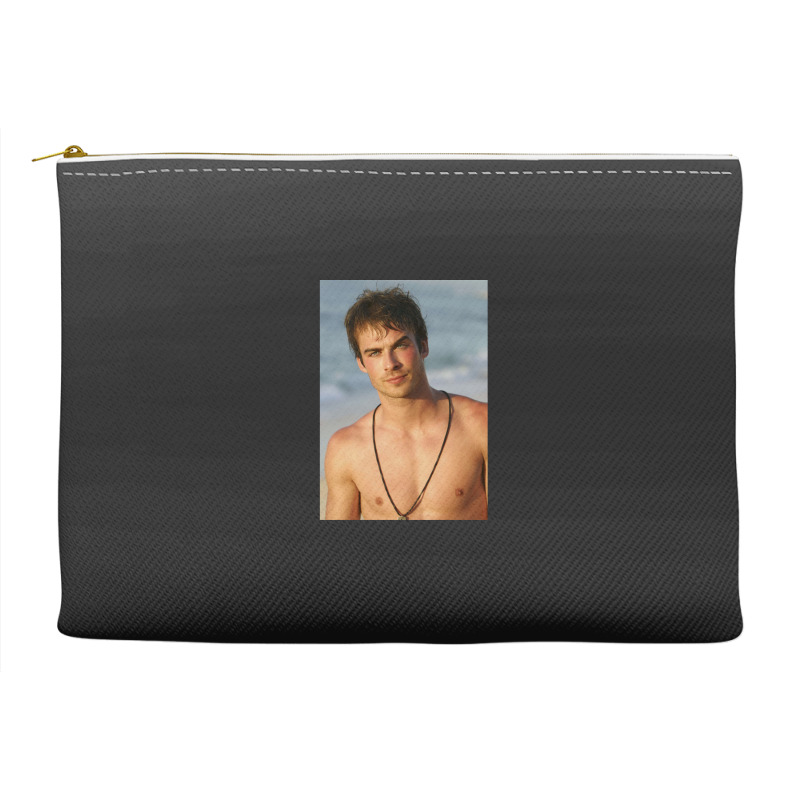 Ian Somerhalder Shirtless Accessory Pouches | Artistshot