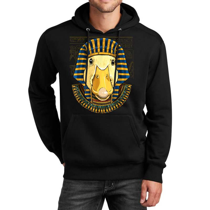 Ancient Egyptian Duck Goddess King Of Egypt Pyramid Farmer Unisex Hoodie | Artistshot