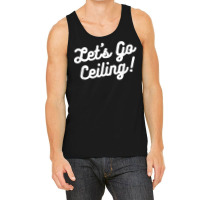 Funny Cheerleader Halloween Group Costumes Lets Go Ceiling T Shirt Tank Top | Artistshot