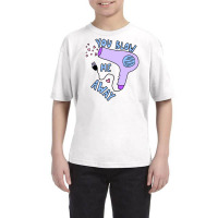 You Blow Me Away Hairdryer Youth Tee | Artistshot