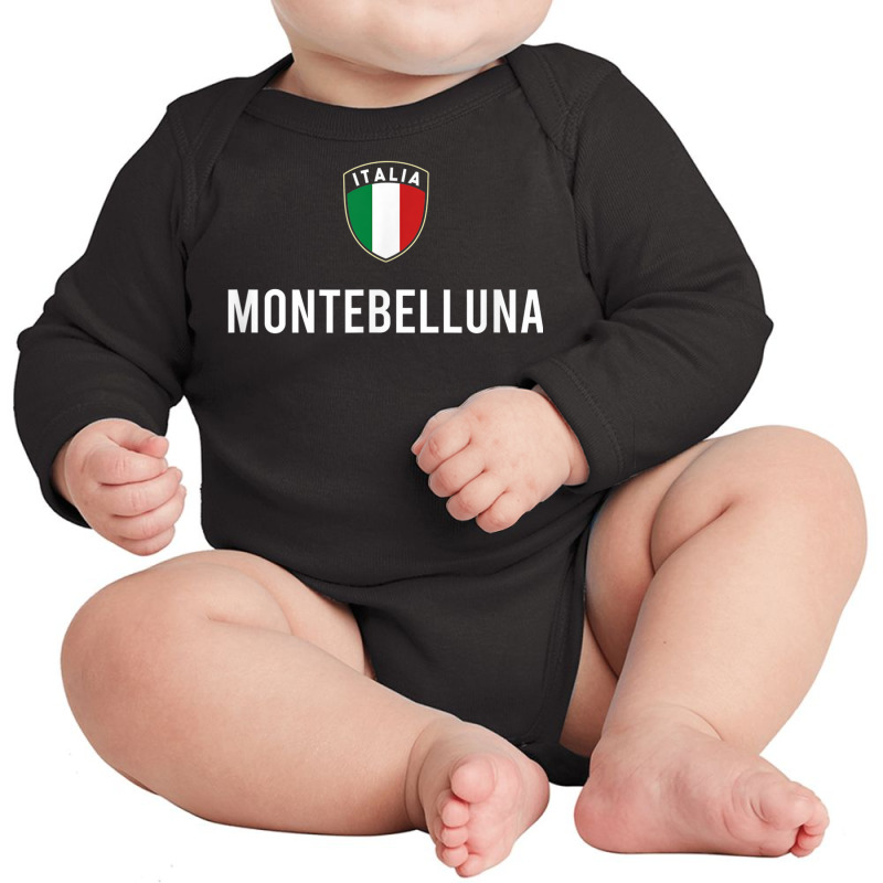 Montebelluna Long Sleeve Baby Bodysuit by Fashonus | Artistshot