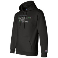 Its Up To You Champion Hoodie | Artistshot